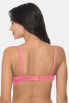 Komli Padded Non-Wired 3/4Th Coverage T-Shirt Bra - Baby Pink — thumbnail 2